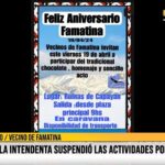 Enojo de los vecinos de Famatina porque la Intendenta recortó las actividades por el 432° aniversario del departamento