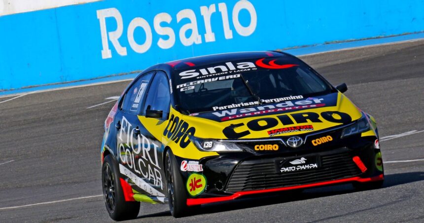 Turismo Nacional: Cravero se quedó con la pole de la Clase 3 en Rosario, pero largará último