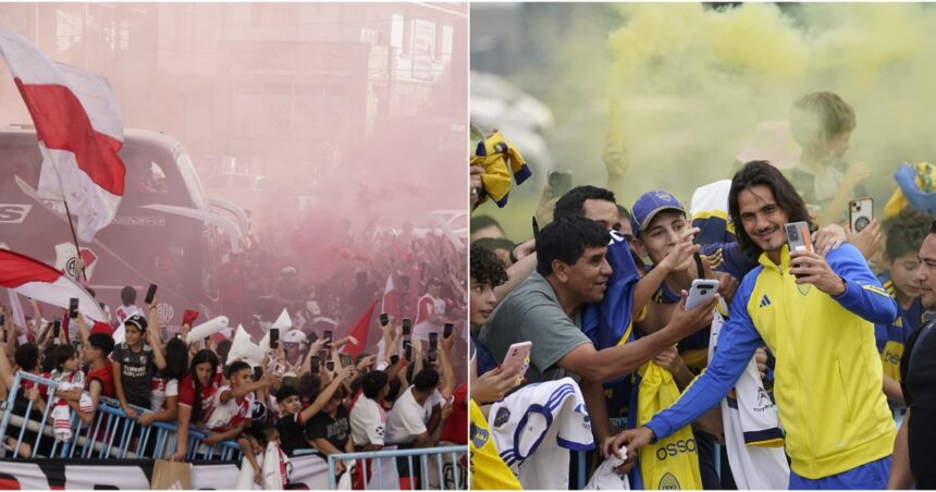 River vs Boca, por la Copa de la Liga: las dos hinchadas en el Kempes, el condimento especial que le da calor y color al Superclásico en Córdoba