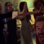 David Beckham sorprendió a las Spice Girls cantando uno de sus mayores hits y grabó un video inédito