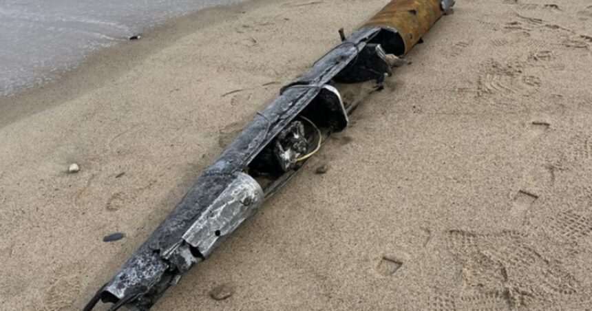 Encontraron en una playa un artefacto de un programa militar ultrasecreto