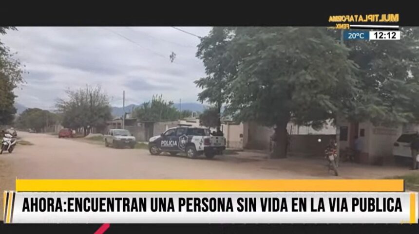 Un hombre se descompensó y falleció en la vía publica