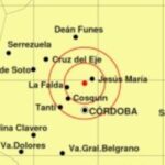 Otro sismo de 4,6 de magnitud se sintió en la provincia de Córdoba