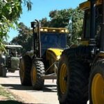 Productores de Chaco realizaron un tractorazo por la crítica situación que atraviesan