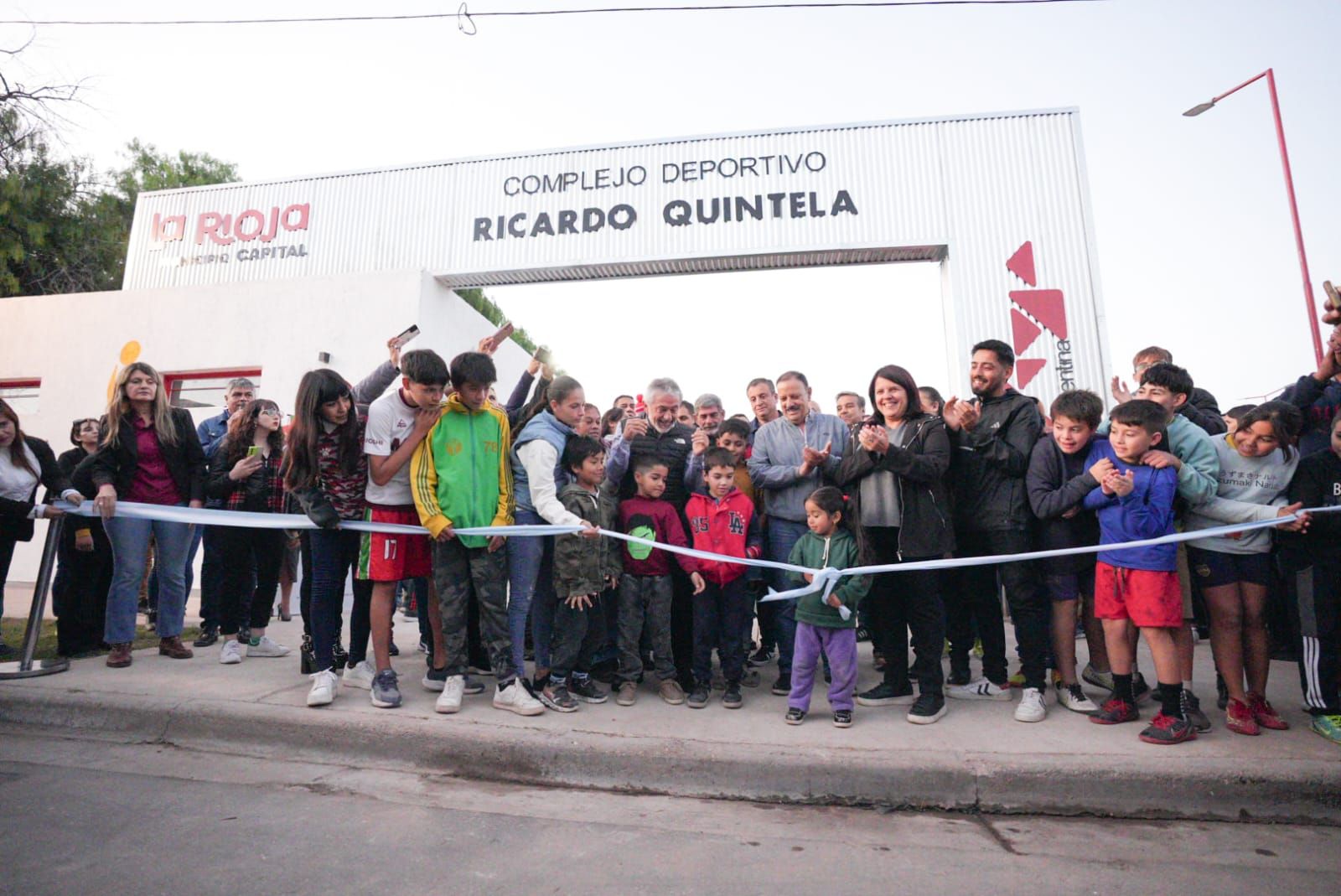 Se inauguró un nuevo centro deportivo llamado “Ricardo Quintela”