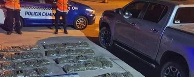 Secuestran más de 33 kilos de marihuana en Córdoba provenientes de La Rioja