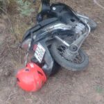 Encontraron una motocicleta abandonada en Barrio Las Margaritas