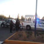 Se registró un siniestro vial en la rotonda de la Llama Votiva