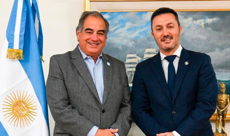 Julio Martínez sobre su reunión con Luis Petri: “Estuve reunión ayer con el ministro de defensa, para pedirle la continuidad de las obras y modificaciones en la base de Chamical”