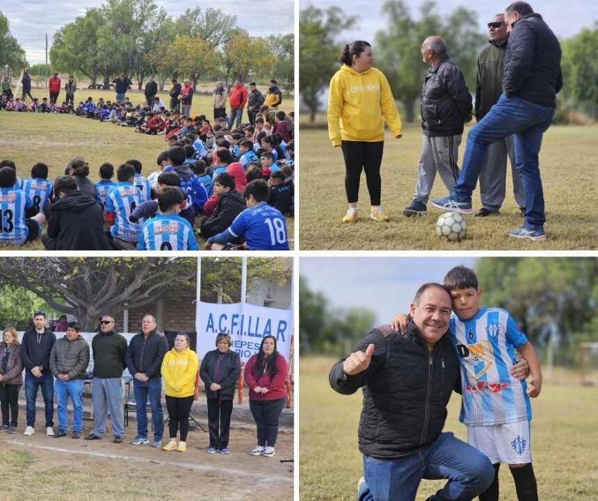 CHEPES | Apertura del Campeonato Juan “Poroto” Zelaya, de la Asociación Civil de Fútbol Infantil de Los Llanos Riojanos.