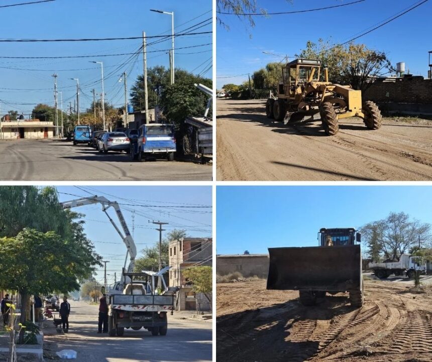 Seguimos con obras en CHEPES | NIVELACIÓN DE CALLES Y LIMPIEZA DE SITIOS BALDIOS EN NUESTRA CIUDAD