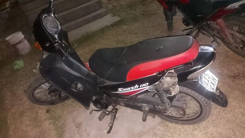 La Rioja: se recuperó una motocicleta robada