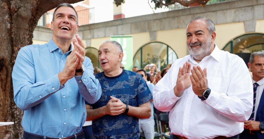 Se reaviva el conflicto con España: Pedro Sánchez cerró la campaña electoral junto a Héctor Daer y criticaron a Javier Milei