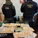 Policía secuestró cocaína, una suma importante de dinero y detuvieron a cuatros personas tras varios allanamientos