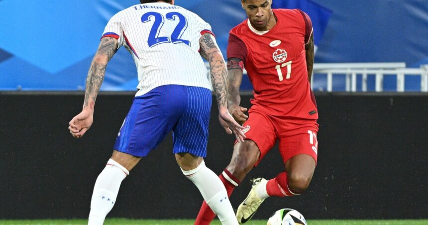 Canadá, el primer rival de Argentina en la Copa América, le sacó un empate a Francia