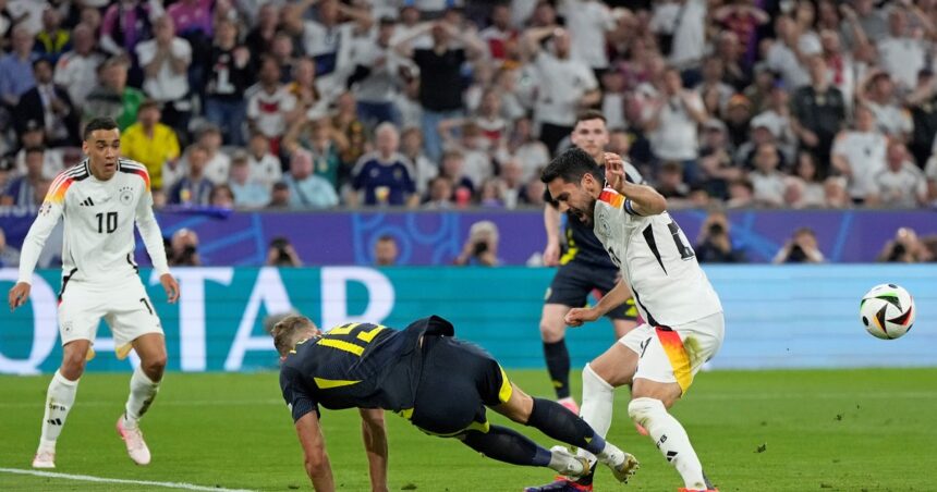 Alemania vs Escocia, por la Eurocopa 2024: el salvaje penal de Porteous a Gündogan que hizo temblar a todos en Munich