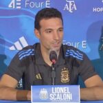 Lionel Scaloni no dio la lista para la Copa América pero adelantó que “Garnacho va a estar”