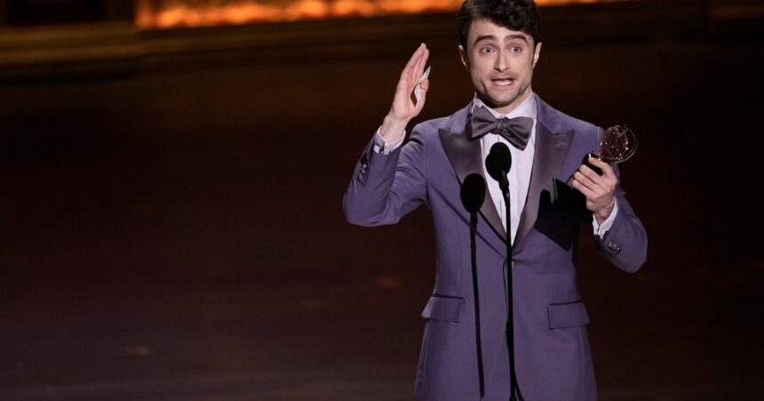 Premios Tony: Daniel Radcliffe ganó su primer premio en Broadway