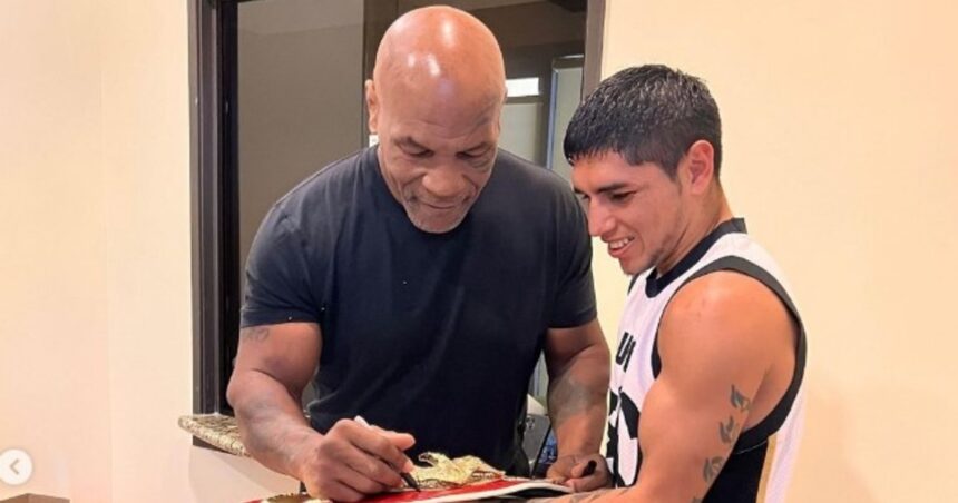 El detrás de escena del encuentro entre el Puma Martínez y Mike Tyson: el campeón argentino conoció a su ídolo