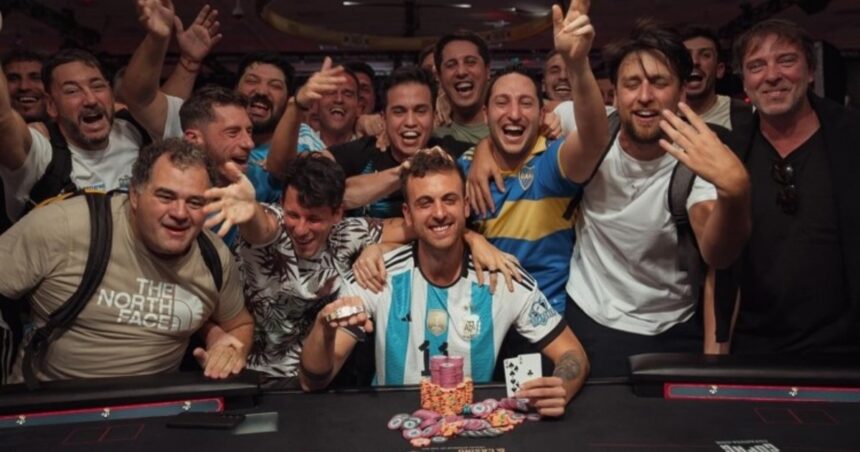 Invocó a Lionel Messi y ganó más de 1 millón de dólares en un torneo de póker en Las Vegas: “Hubo magia”