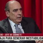 Guillermo Francos dijo que Sergio Massa “trabaja para generar inestabilidad en el Gobierno”