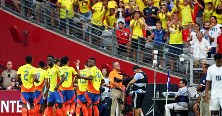 Colombia armó un festival de goles y destrozó el sueño de Panamá para sacar aún más chapa de candidato en la Copa América