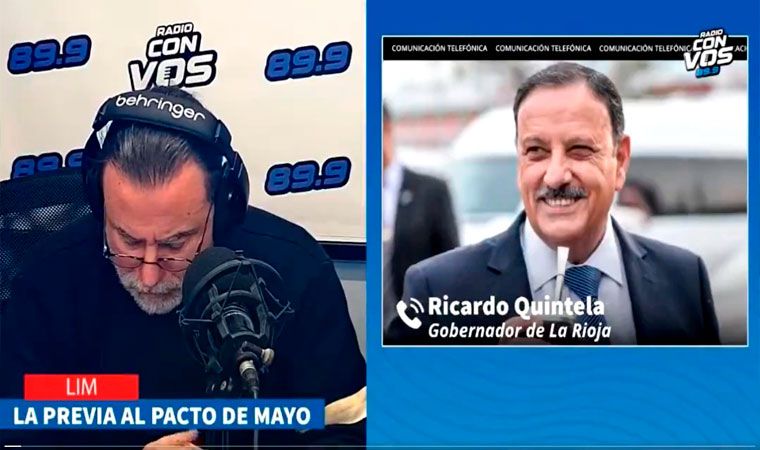 Ricardo Quintela: “Milei está destruyendo el estado para después convertirnos en colonias”