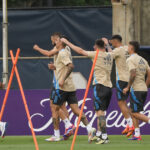 Todo lo que dejó el entrenamiento de la Selección en Miami: Scaloni contó con los 26 jugadores de cara a la final de la Copa América