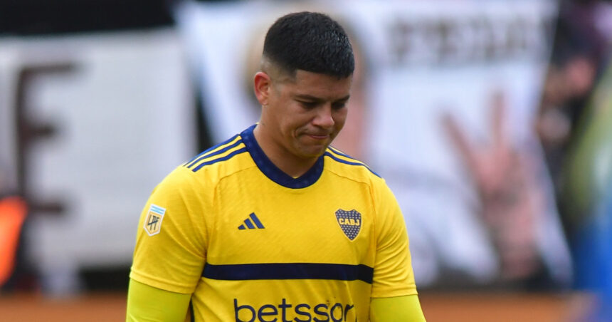 Marcos Rojo tiene una molestia y se quedó afuera de la lista de concentrados de Boca para visitar a Defensa y Justicia