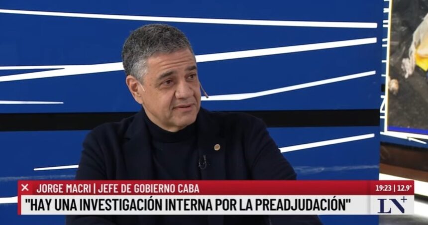 Jorge Macri confirmó que impulsa una investigación interna por los contratos de las grúas firmados durante la gestión de Horacio Rodríguez Larreta