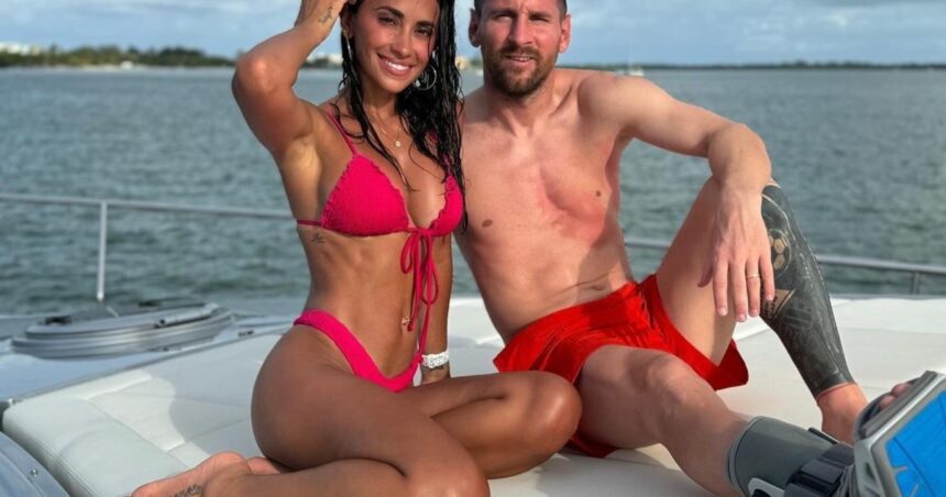 Lionel Messi y Antonela Roccuzzo, en otras vacaciones soñadas: yate en el mar, amigos y relax