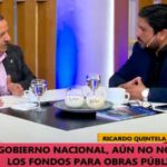 El Gobernador, Ricardo Quintela: cargó en duros términos contra el gobierno nacional