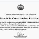 El próximo 9 de agosto, Quintela, jurará la nueva Constitución de La Rioja