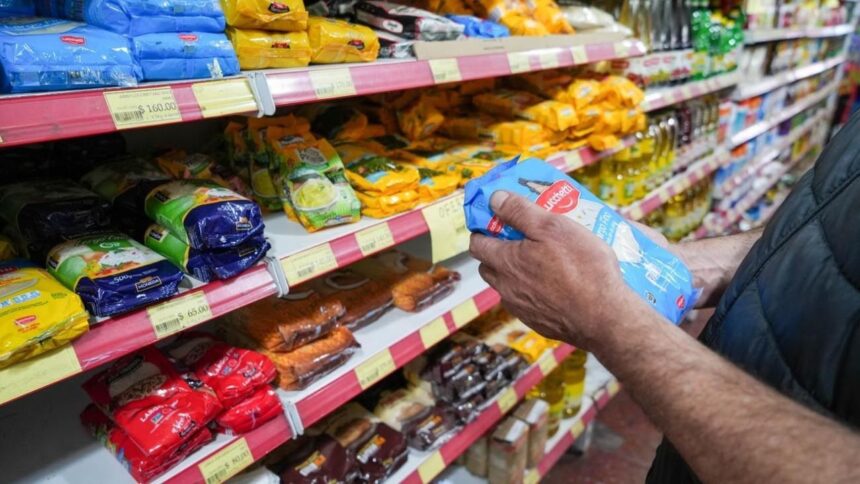 El promedio de ventas por operación en supermercados en La Rioja fue de .505 en mayo