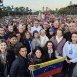 Funcionarios de Venezuela cruzan a Patricia Bullrich, por su presencia en la manifestación en la zona de la embajada en Buenos Aires