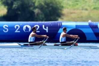 Juegos Olímpicos de París 2024: el remo argentino aprovechó el repechaje y sus dos parejas clasificaron a semifinales