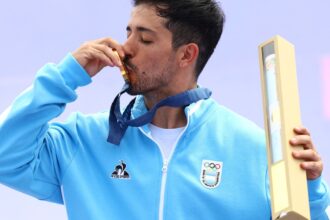 El Maligno Torres, héroe olímpico en París 2024: el historial con las 22 medallas de oro del deporte argentino