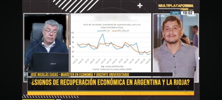 Jose Nicolas Casas:”Se registró un aumento en la actividad económica regular”