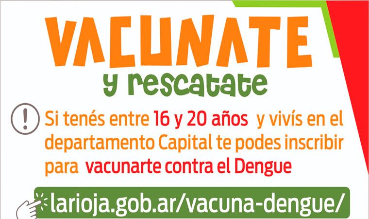 Comienza hoy la vacunación contra el Dengue en la Capital