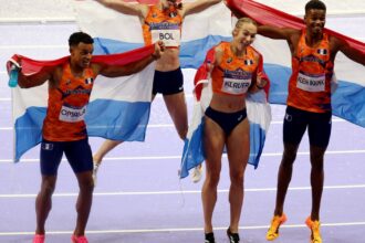 París 2024: Femke Bol, la naranja mecánica que voló en los 4×400 mixtos para ganar una carrera perdida y el mal recuerdo que la obligó a acelerar sin parar