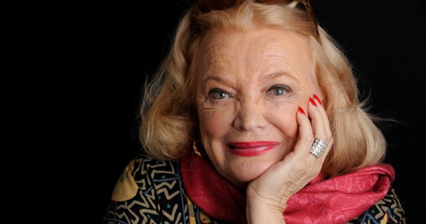 Murió Gena Rowlands, una legendaria estrella del cine a quien Fito Páez le declaró su amor en uno de sus grandes hits