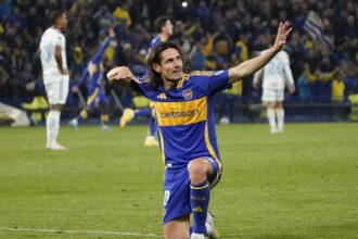 Cavani metió ante Cruzeiro otro flechazo goleador y Boca irá a Brasil con la diferencia mínima para soñar con la Copa Sudamericana