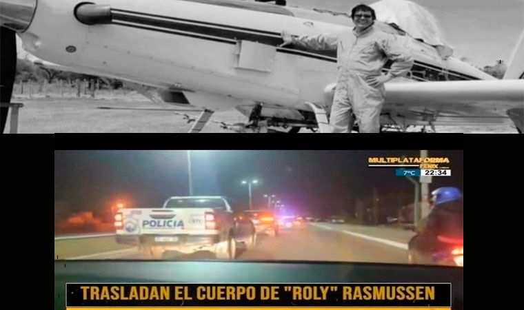 con-un-mega-operativo-de-seguridad,-fue-trasladado-el-cuerpo-de-roly-rassmusen