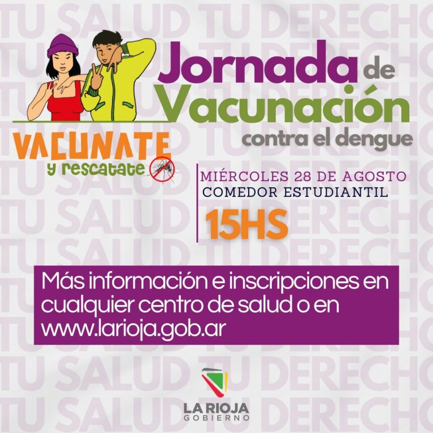 Vacunación contra el Dengue en el Comedor Universitario