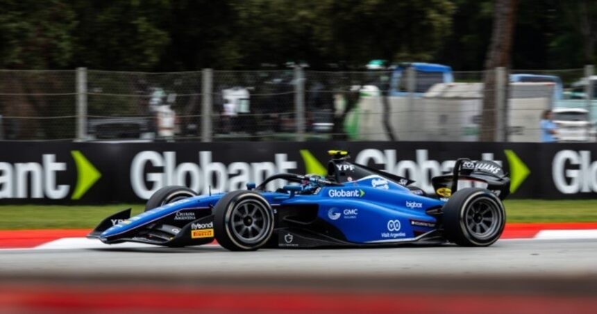 franco-colapinto-y-su-debut-en-la-formula-1:-la-empresa-argentina-globant-oficializo-su-vinculo-con-williams-en-la-previa-del-gp-de-monza