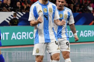 Argentina remontó a Francia en su casa a puro golazo y afina la puntería rumbo al Mundial de futsal 2024