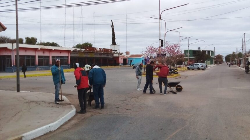 SEGUIMOS TRABAJANDO EN LIMPIEZA DE CALLES Y ESPACIOS PÚBLICOS