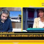 Laura Serra, periodista del Diario La Nación: “desde que asumió Milei la jubilación mínima cayo 5% en términos reales y los jubilados perdieron un 30% de poder adquisitivo”.