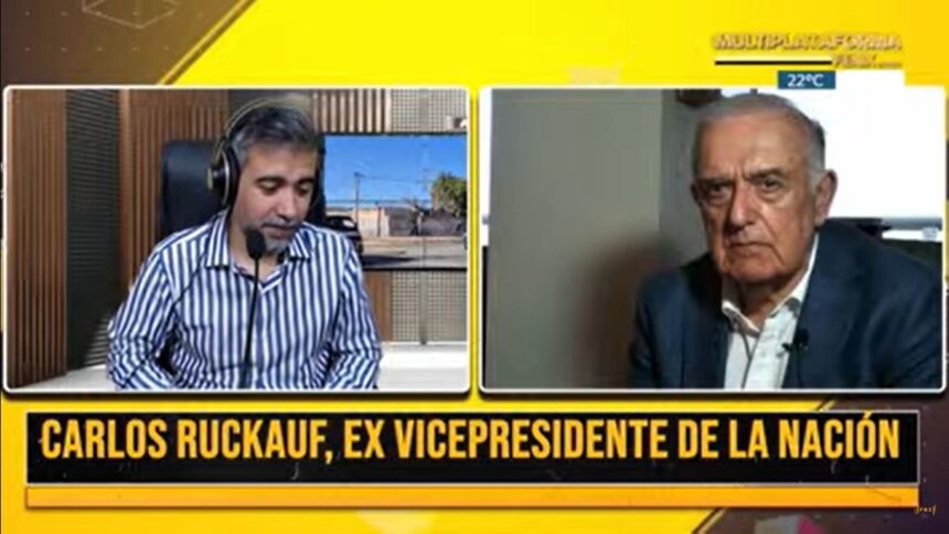 Carlos Ruckauf: “en el PJ a veces ponen a los más inútiles como presidente”