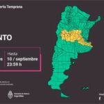 El Servicio Meteorológico Nacional emitió un alerta meteorológico por vientos fuertes y viento zonda para La Rioja